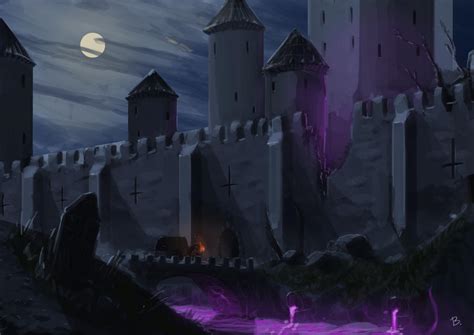 The witchcraft castle: a dangerous symbol of dark magic in the RPG world